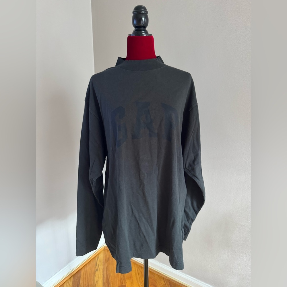 Yeezy Gap Engineered By Balenciaga Dove Long Sleeve Tee View 3